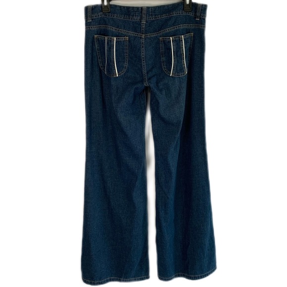 Tex by MaxAzria SZ 28 Wide Leg Four Pocket Denim Jeans - Picture 2 of 11